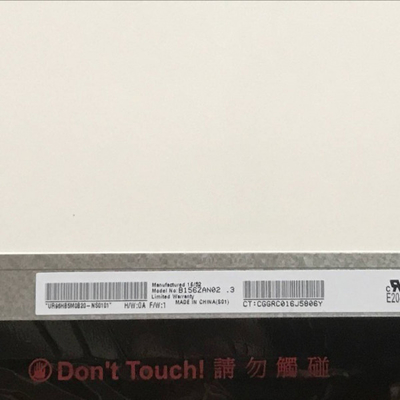 Resolusi 3840*2160 B156ZAN02.3 282PPI LCD Display