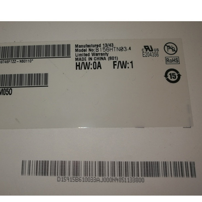 Untuk AUO B156HTN03.4 1920*1080 141PP 60Hz Tft LCD Screen