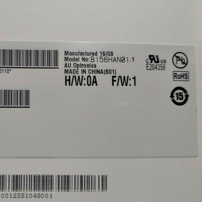 RGB vertikal bar B156HAN01.1 15,6 inci 3.3VTyp Layar LCD