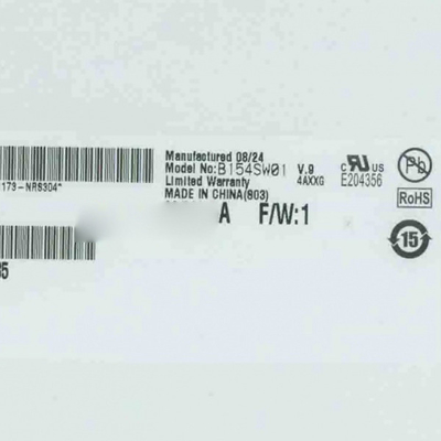Baru dan asli B154SW01 V9 15.4 inci LCD Scenn untuk AUO