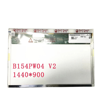 B154PW04 V2 ukuran 15,4 inci dengan LED driver LCD Display
