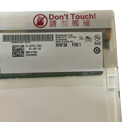 B154PW04 V2 ukuran 15,4 inci dengan LED driver LCD Display