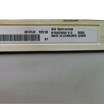 Bar vertikal RGB B154EW04 V2 15,4 inci a-Si TFT-LCD Screen
