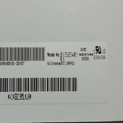B152EW01 V1 15,2 inci 1280*854 LCD Display LVDS