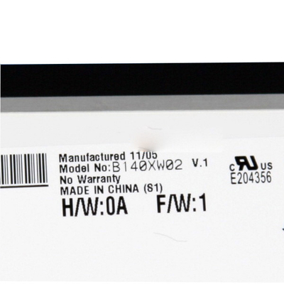 B140XW02 V1 14,0 inci 1366*768 TFT-LCD SCREEN LCD Display