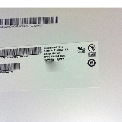 B140XW01 V9 14,0 inci 1366*768 TFT-LCD Screen Untuk Laptop