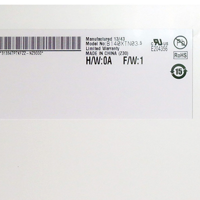 B140XTN03.5 14,0 inci 1366*768 Untuk Laptop TFT-LCD SCREEN