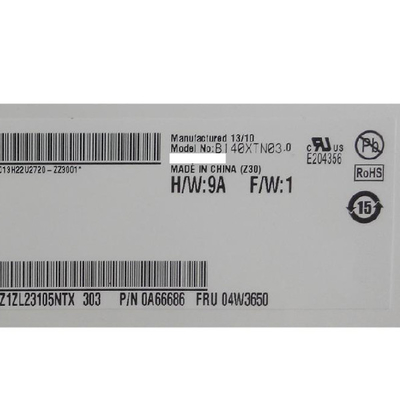 B140XTN03.0 14.0 inci 1366*768 Untuk Laptop TFT-LCD SCREEN