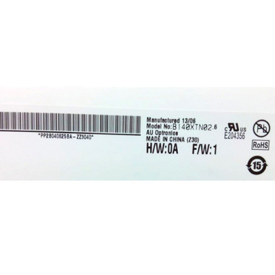 B140XTN02.6 14.0 inci 1366*768 TFT-LCD Screen Untuk Laptop
