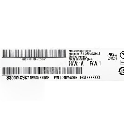 B140HAN04.3 14.0 inci 1920*1080 LCD SCREEN DISPLAY Untuk Laptop