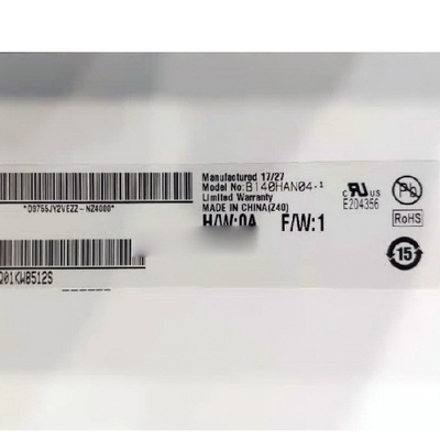 B140HAN04.1 14.0 inci 1920*1080 LCD SCREEN DISPLAY Untuk Laptop