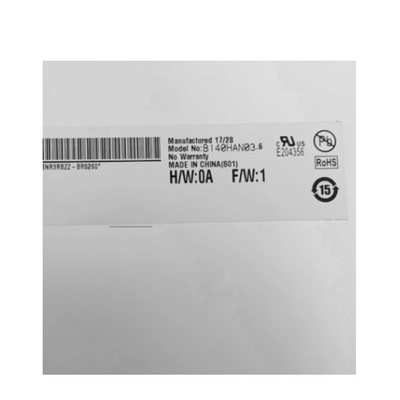 B140HAN03.6 14.0 inci 1920*1080 LCD SCREEN DISPLAY Untuk Laptop