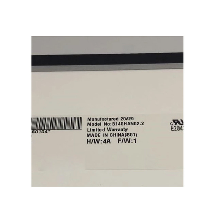 B140HAN02.2 14.0 inci 1920*1080 LCD SCREEN DISPLAY Untuk Laptop