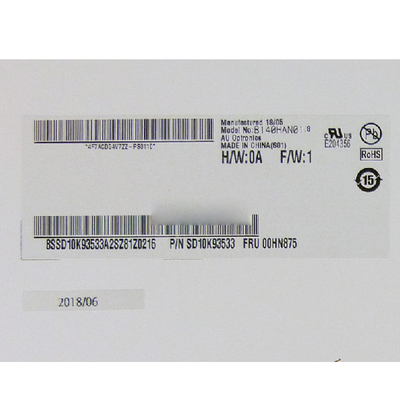 B140HAN01.8 14,0 inci 1920*1080 LCD Screen Display untuk AUO