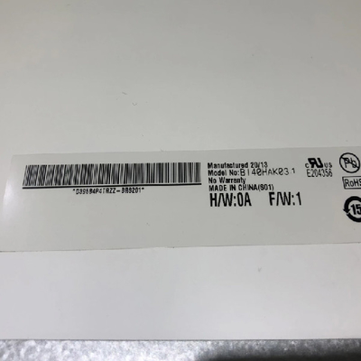 B140HAK03.1 14,0 inci 1920*1080 LCD Screen Display untuk Laptop