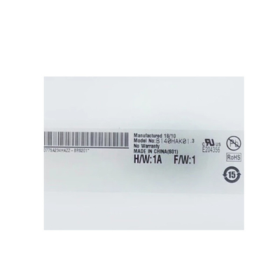 B140HAK01.3 14,0 inci 1920*1080 LCD Screen Display untuk Laptop