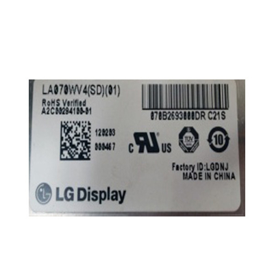 LA070WV4-SD01 7,0 inci LCD Layar 800*480 LCD Tampilan