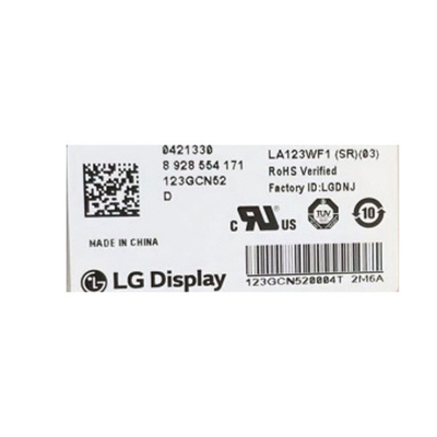 LA123WF1-SR03 Asli 12,3 inci Untuk LG 1920 * 720 Layar LCD