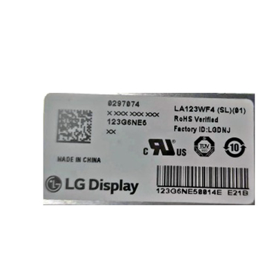 LA123WF4-SL01 12,3 inci LCD Display untuk Audi Benz Panel dasbor