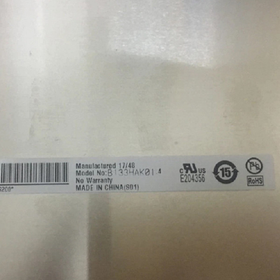 B133HAK01.4 Layar LCD 13,3 inci 1920*1080 Layar LCD