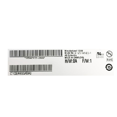 B125HAN03.1 12,5 inci 1920*1080 LCD Panel Layar LCD