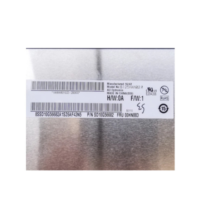 B125HAN02.2 12,5 inci 1920*1080 Panel LCD Layar LCD