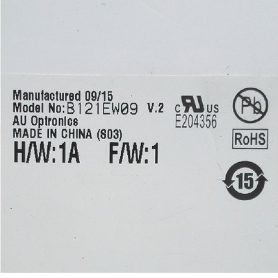 B121EW09 V2 1280*800 12,1 inci Panel layar TFT-LCD