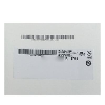 B116XAN03.1 HW1A Untuk AUO 262K 50% NTSC layar TFT-lcd