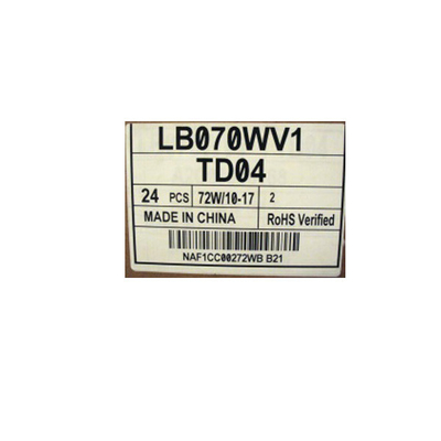 LB070WV1-TD04 Original 7.0 inci LCD Display Screen untuk Navigasi GPS Mobil