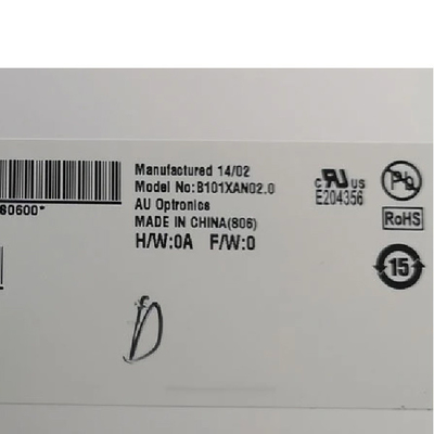 B101XAN02.0 Layar LCD 1366*768 10,1 inci