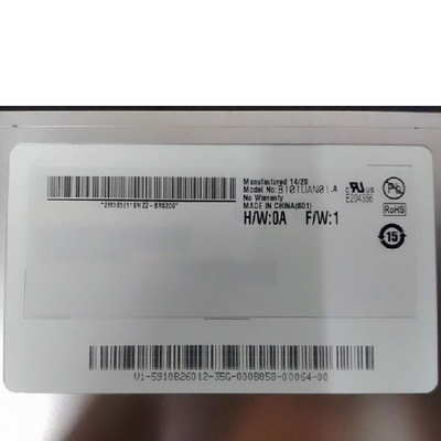 B101UAN01.A 10,1 inci 16,7M 52% NTSC Layar LCD