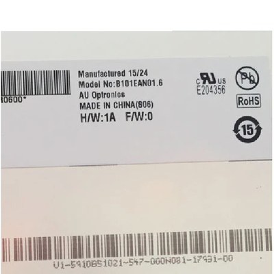 B101EAN01.6 10,1 inci LVDS 800: 1 Panel layar LCD