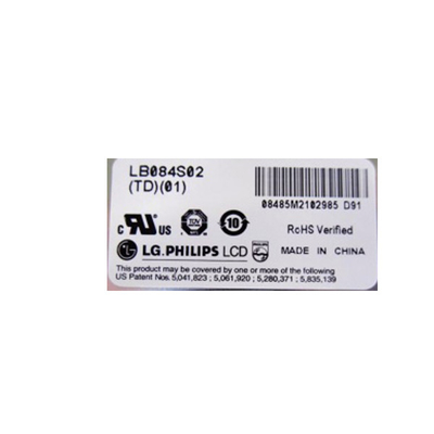 LB084S02-TD01 asli 8,4 inci LCD Display Screen