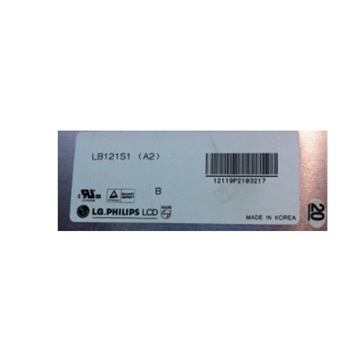 LB121S1-A2 12,1 inci LCD Display 800 * 600 41Pins LCD Screen Untuk Industri
