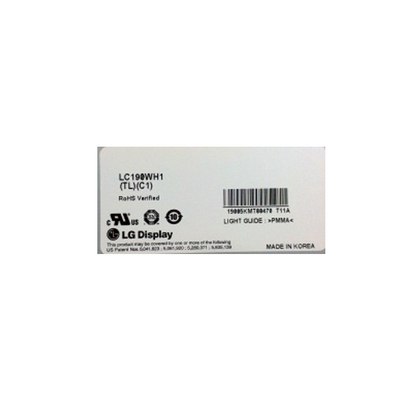 Original 18,5 inci 1366 * 768 Resolusi LCD LC190WH1-TLC1