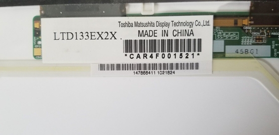 LTD133EX2X LVDS 13.3 inci TFT LCD Screen Panel Untuk Laptop