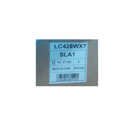 42.0 inci LC420WX7-SLA1 LCD display 1366*768 30 Pin LCD Screen