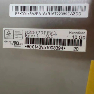 HSD070PFW3-A00 panel tampilan layar LCD asli 7,0 inci