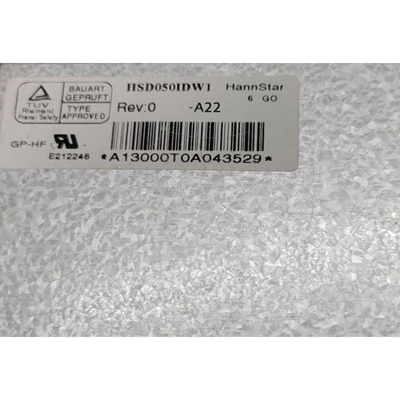 Original HannStar 5,0 inci 800 * 480 LCD Display Module HSD050IDW1-A22
