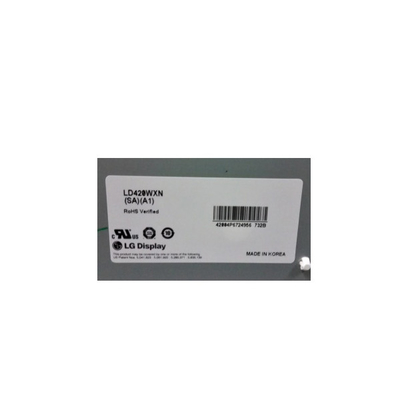 42.0 inci 1366 * 768 30 Pin 60Hz LCD Tampilan LD420WXN-SAA1