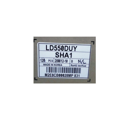 LD550DUY-SHA1 55.0 inci LCD Panel Monitor Untuk Digital Signage