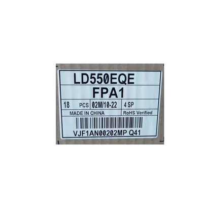 LD550EQE-FPA1 51 Pin 3840*2160 60Hz LCD Screen