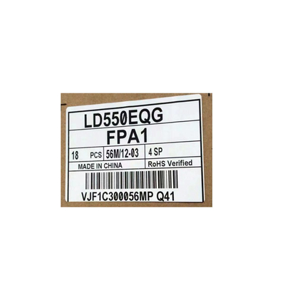 LD550EQG-FPA1 55.0 Inch 3840*2160 Resolusi LCD Screen Panel
