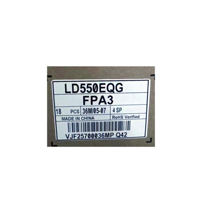 LD550EQG-FPA3 136.0 inci 3840*2160 500cd/m2 Layar LCD