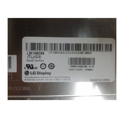LM190E08-TLG3 19.0 inci LCD Modul 1280*1024 Layar LCD