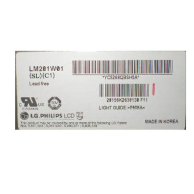 LM201W01-SLC1 TFT LCD Module 20,1 Inch LCD Panel untuk LG