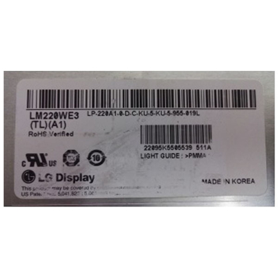LM220WE3-TLA1 22.0 inci 1680*1050 LCD Panel Modul