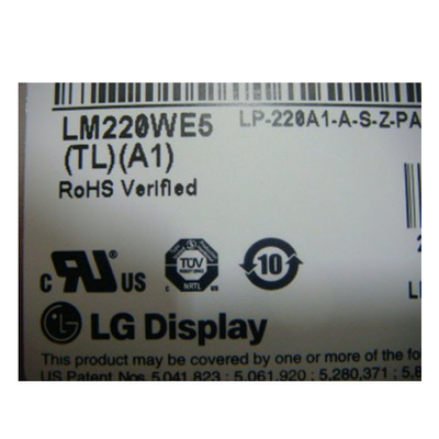 LM220WE5-TLA1 22.0 inci LVDS 30 pin LCD Screen Module