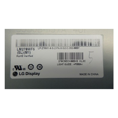 LM270WF5-SLM1 27.0 inci 1920*1080 Modul Panel LCD Industri