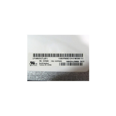 LP140WD2-TLB1 Original 14,0 inci 1600*900 TFT LCD Display Screen